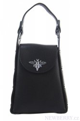 Menia dmska kabelka crossbody / do ruky ierna