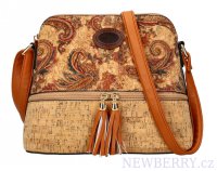 Crossbody dmska kabelka v korkovom dizajne T8297 typ 10