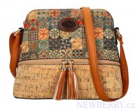 Crossbody dmska kabelka v korkovom dizajne T8297 typ 14