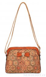 Menia crossbody dmska kabelka v korkovom designe SE322 CORK 4