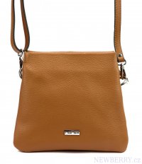 MiaMore Koen crossbody dmska kabelka s tromi oddielmi camel hned