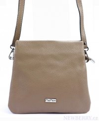 MiaMore Koen crossbody dmska kabelka s tromi oddielmi taupe hned