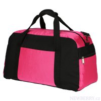 Růžová velká sportovní taška Unisex