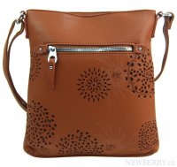 Crossbody dmsk kabelka v kvtovanm designu hnd 5432-BB