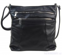 NEW BERRY Dmska crossbody kabelka HB-137 ierna