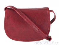 Koen crossbody dmsk kabelka Enila I Fratelli burgundsk erven