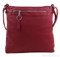 TESSRA Velk erven crossbody dmsk kabelka D5580