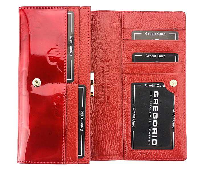 kozena-damska-penezenka-s-motyly-bt-100-cervena-3
