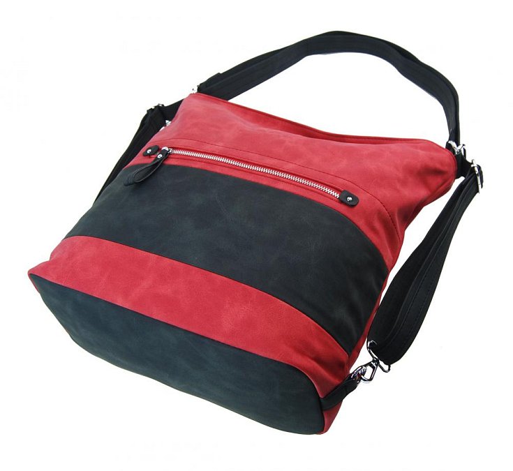 damska-kabelka-pres-rameno-batoh-d5583-cervena-cerna-4