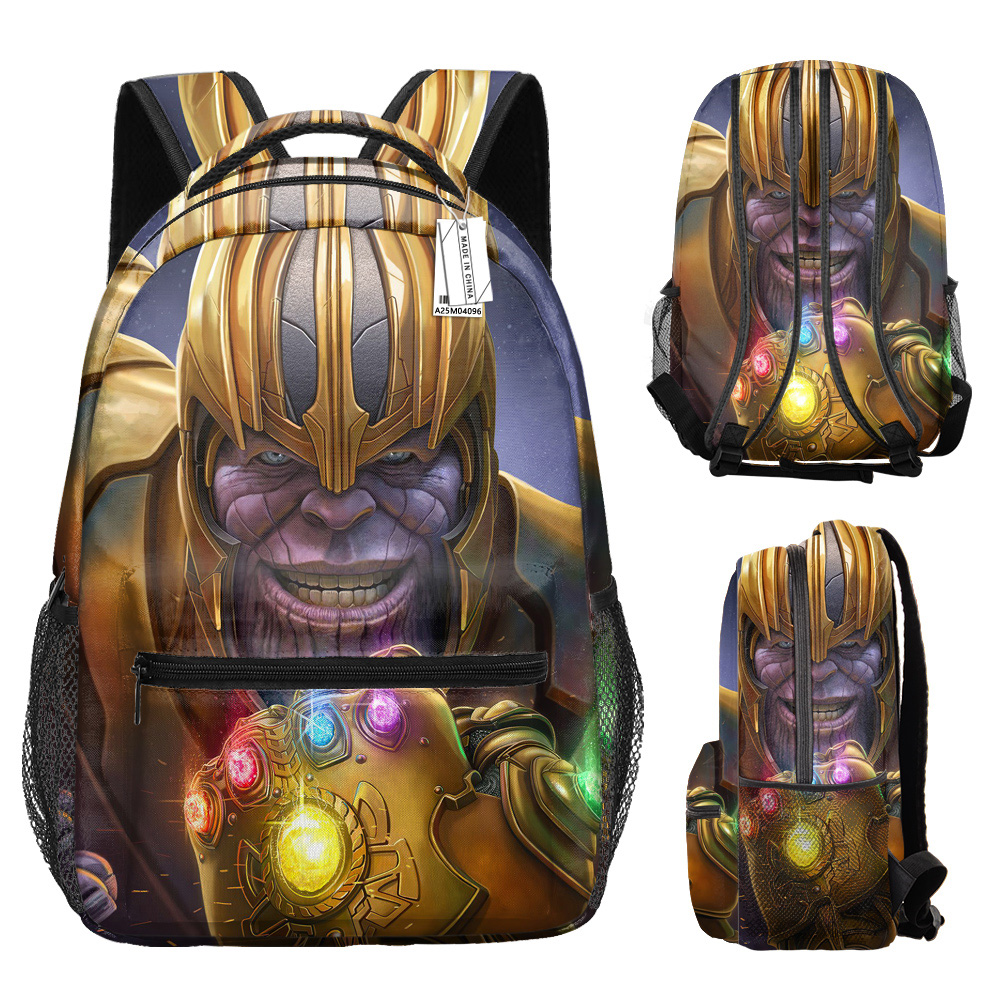Dětský / studentský batoh s potiskem celého obvodu motiv Thanos 1