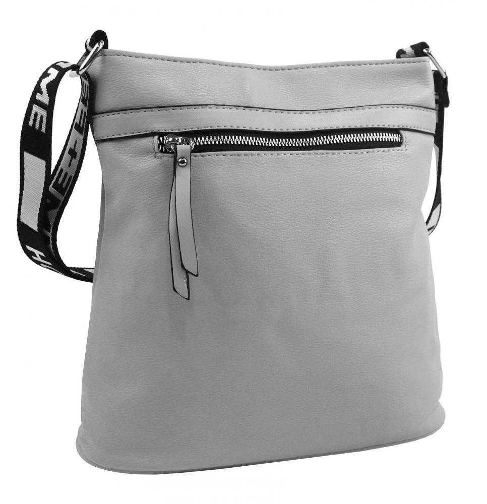 Dámska crossbody kabelka NH8163 sivá