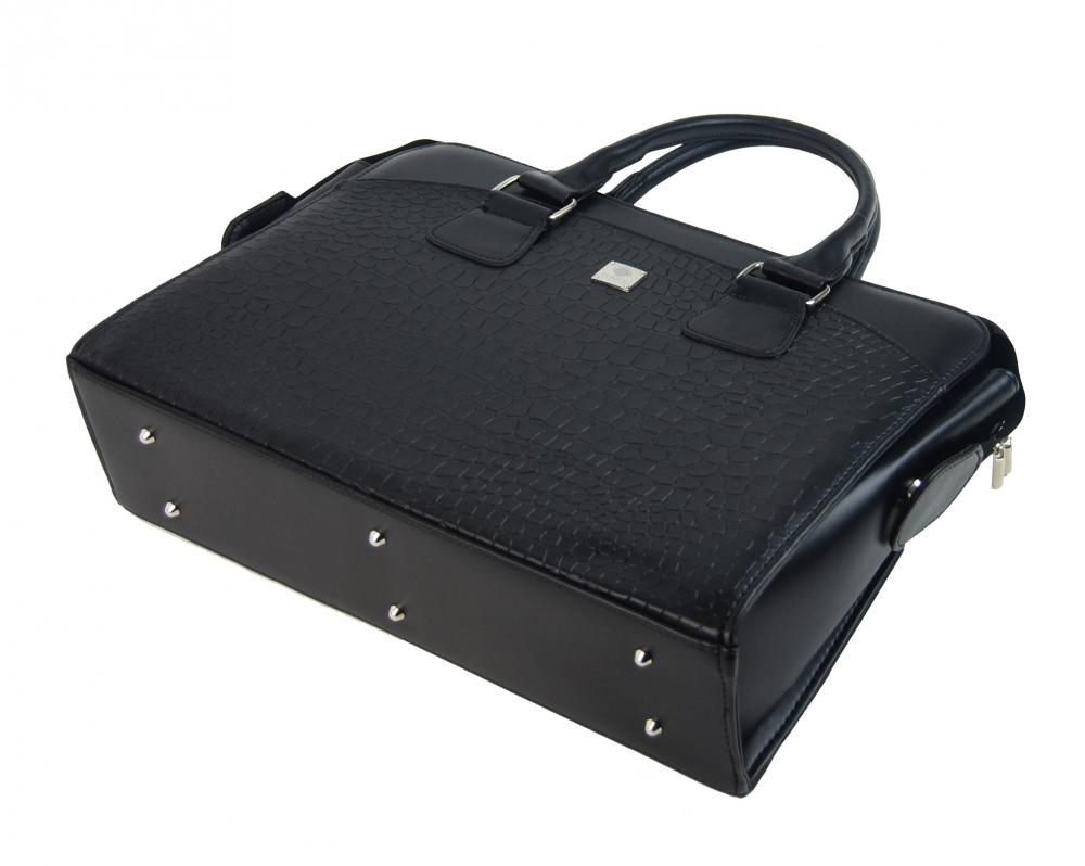 PUNCE LC-01 čierna matná dámska kabelka pre notebook do 15.6 palca