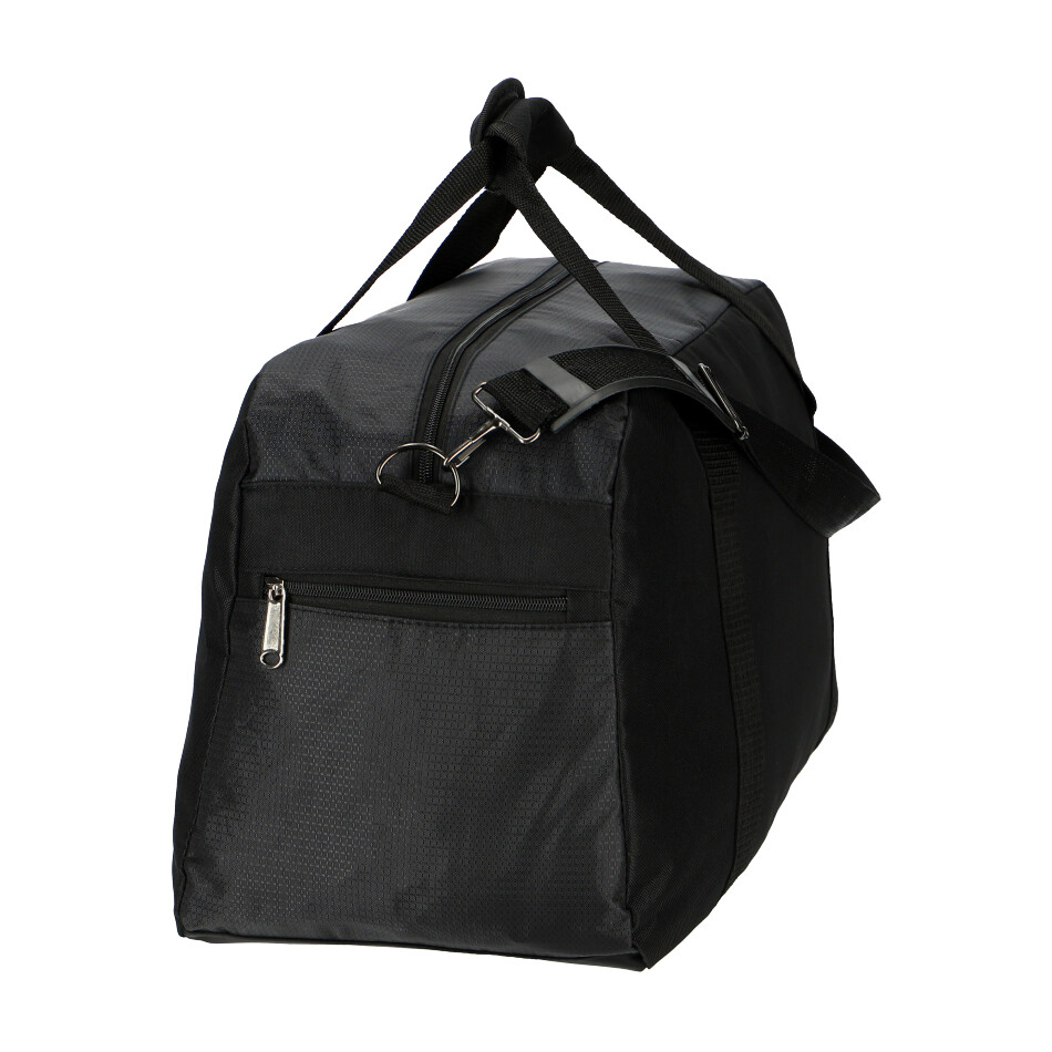 Čierna veľká športová taška Unisex