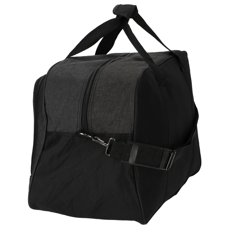 Čierna veľká športová taška Unisex